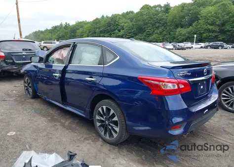 2019 Nissan Sentra Sr Turbo z USA, uszkodzony, nr VIN 3N1CB7AP4KY311518